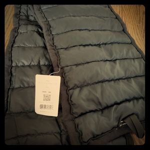 Patagonia black down scarf